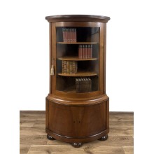 WITRYNA BIBLIOTEKA NAROŻNA KĄTOWA ANTYK