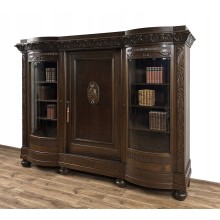 BIBLIOTEKA GABINETOWA GABINET Z SOWĄ ANTYK WITRYNA