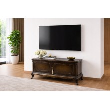 KOMODA NISKA SZAFKA ANTYK POD TV RTV