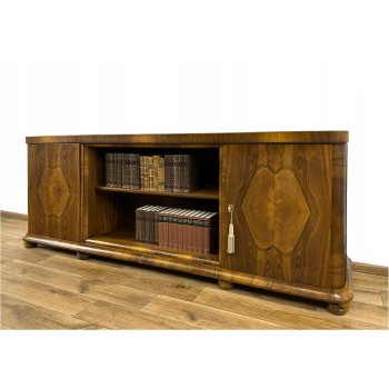 KOMODA PODEST ART DECO ANTYK SZAFKA POD TV RTV