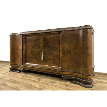 KOMODA BUFET ART DECO ANTYK 4-DRZWIOWY, SZUFLADY
